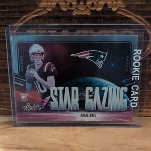 2024 Absolute Drake Maye Rookie Card Star Gazing Patriots MVP?